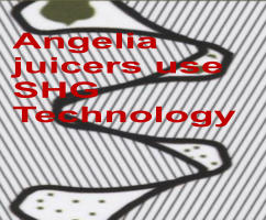 Angelia juicers use SHG Technology